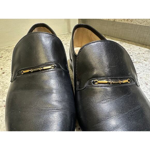Bally of Switzerland Adrian 04 Black Leather Bit Loafer Men\'s Size 11 Dress Shoe main image 10